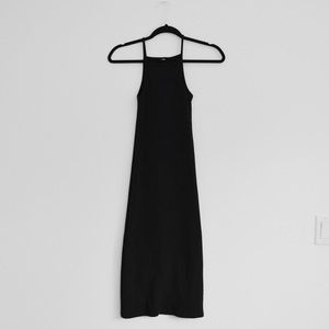 AA Ribbed Midi Dress