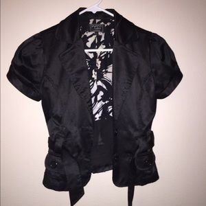 Women's black blazer