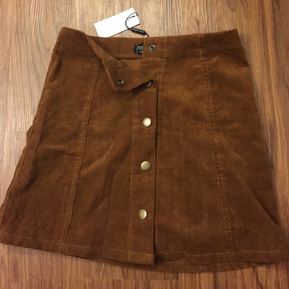 Brown Skirt - Corduoroy