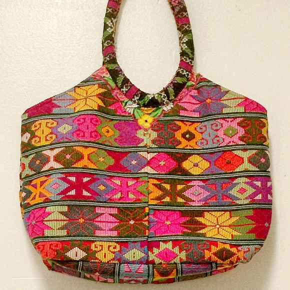 ✨Vintage Style Boho Chic Embroidered Tote Bag✨ - Picture 1 of 4