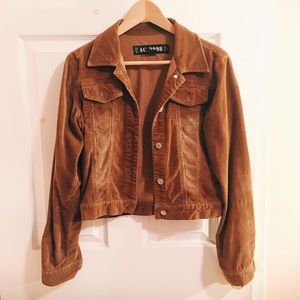 Brown Vintage Corduroy Jacket
