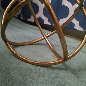 Large Gold Atom decor