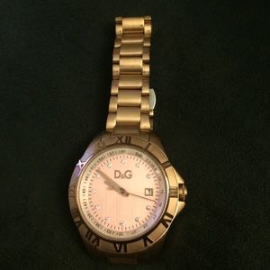 D&G Rose Gold Watch