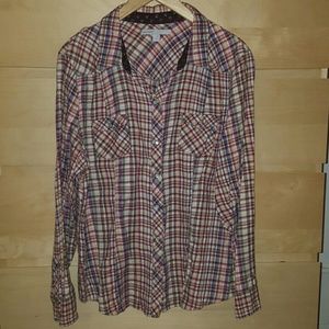 Old Navy plaid shirt