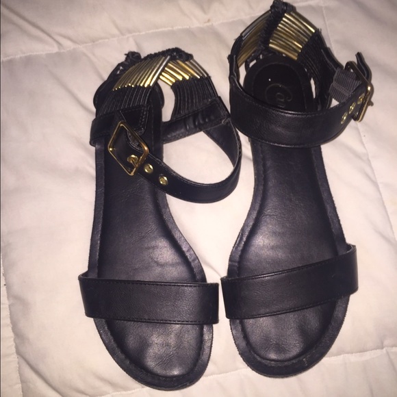 Black sandals