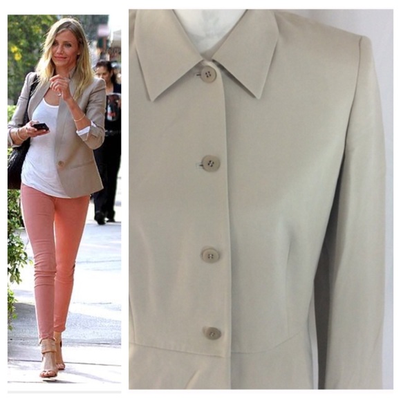 Liz Claiborne Jackets & Blazers - Sandwashed Silk Blazer