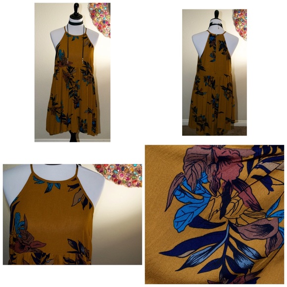 Vintage Vibes Babydoll Boho Dress - Picture 4 of 4