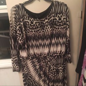 AUW Leopard print dress