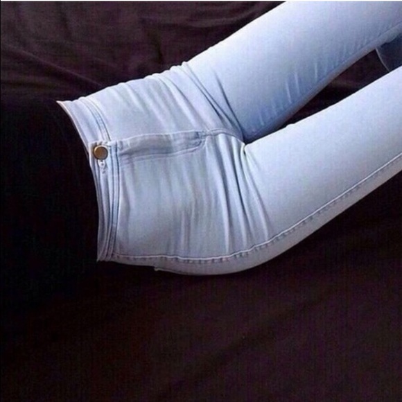 American Apparel light blue Easy Jean