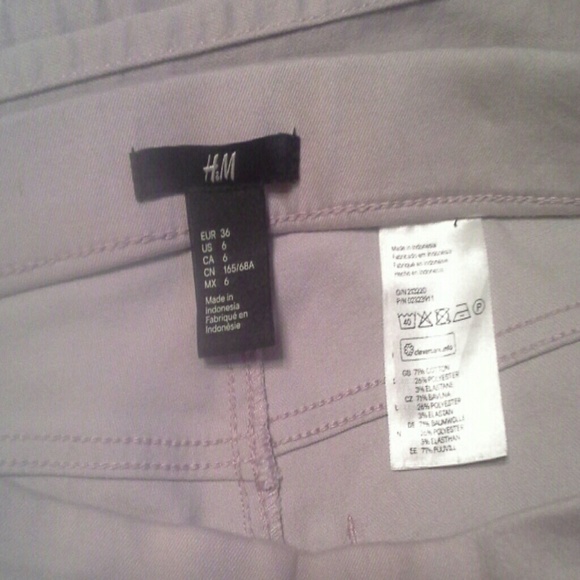 H&M Purple Leggings, Sz 6 - Picture 3 of 3