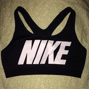 NIKE logo sports bra