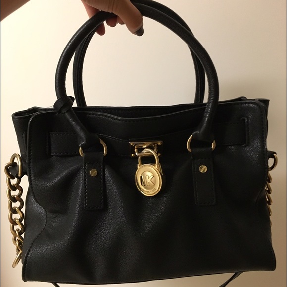 MICHAEL Michael Kors Handbags - Michael Kors Hamilton E.W. Leather Satchel Bag