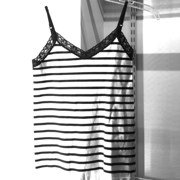 Connection 13 Striped and Laced Camisole - Picture 1 of 1