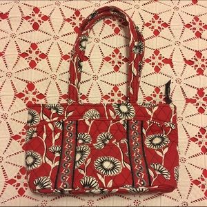 Vera Bradley Red & Black Pasley Purse