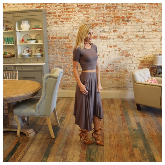 Camel lace up suede heels - Picture 3 of 4