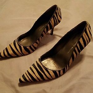 zebra print heels