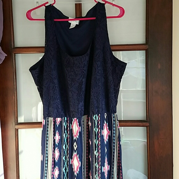 Beautiful long summer dress 1X