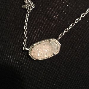 Kendra Scott Elisa Necklace Iridescent Druzy