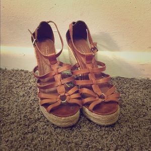 Coach Espadrille Wedges
