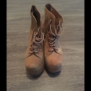 Tan Jeffrey Campbell Lita Boots