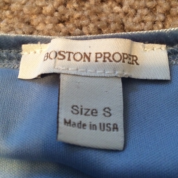 Boston proper steel blue size small tank top - Picture 2 of 4