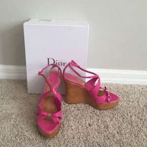 Christian Dior wedges