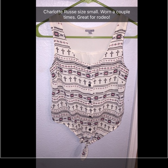 Charlotte Russe tank top - Picture 1 of 1