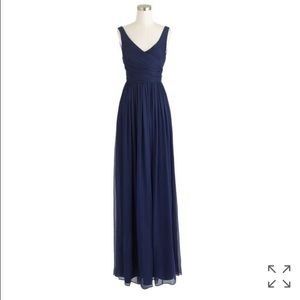 J.crew Heidi Silk Chiffon Dress | size 14