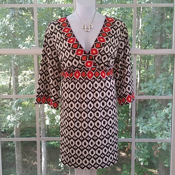 Dresses & Skirts - Plus Size Tribal Aztec Pattern Dress