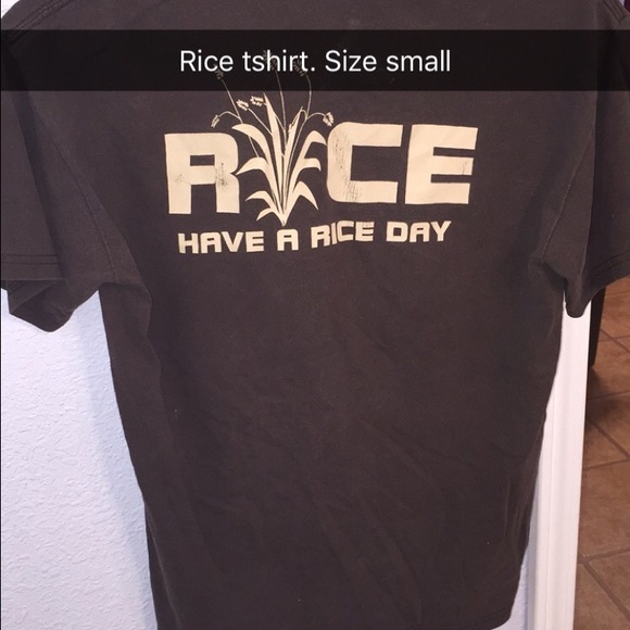 Rice tshirt - Picture 1 of 1
