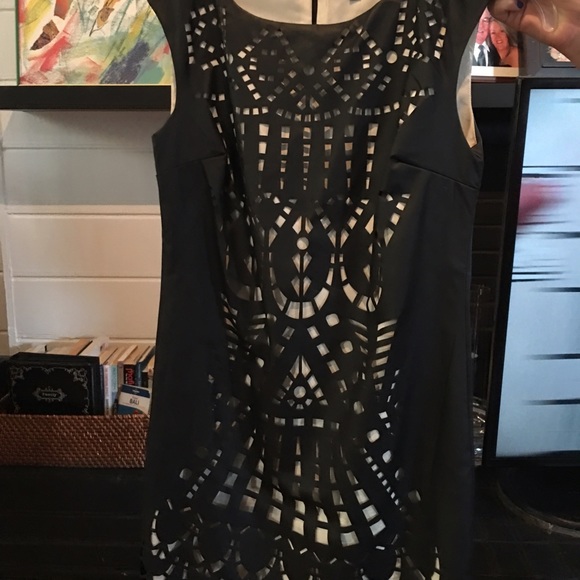 Black Dress with cut outs