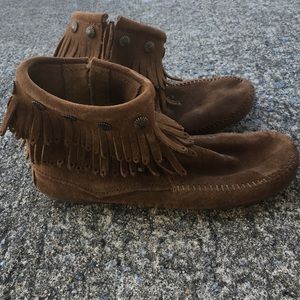 Minnetonka ankle booties