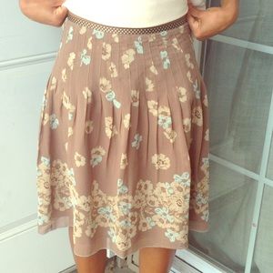 The Limited silk skirt