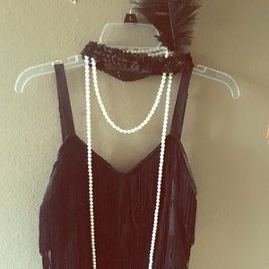 Frederick's of Hollywood flapper girl costume