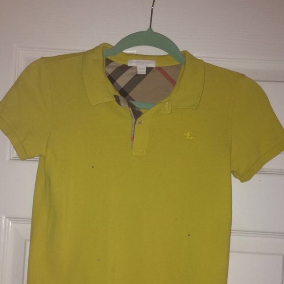 Burberry Check Placket Polo Shirt for big boy