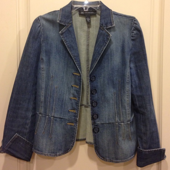 INC ( international concept) jean jacket
