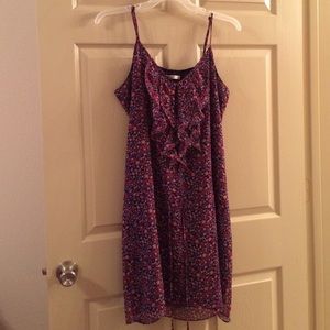 Floral print dress
