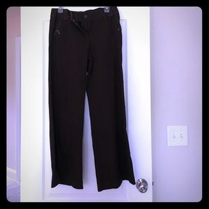 Dark Denim LOFT wide leg dress pants