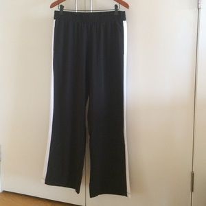 Fabletics black track pants. New With Tags.