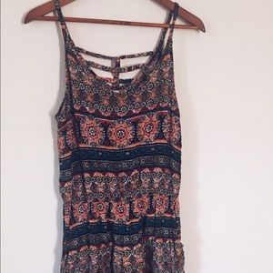 Fall Colors 🍁 Boho Print Romper