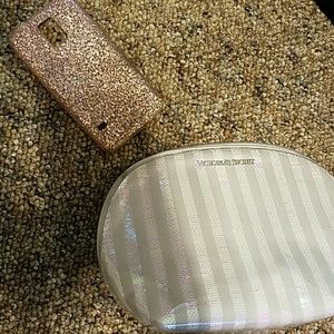 Victoria secret make up bag & phone case