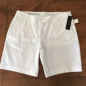 Talbots wire weekend shorts