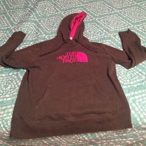 Large North Face sweatshirt