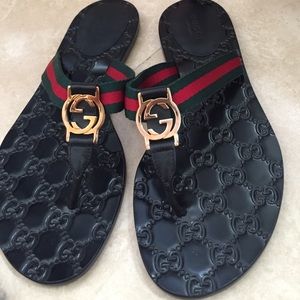 Gucci "GG" logo sandal