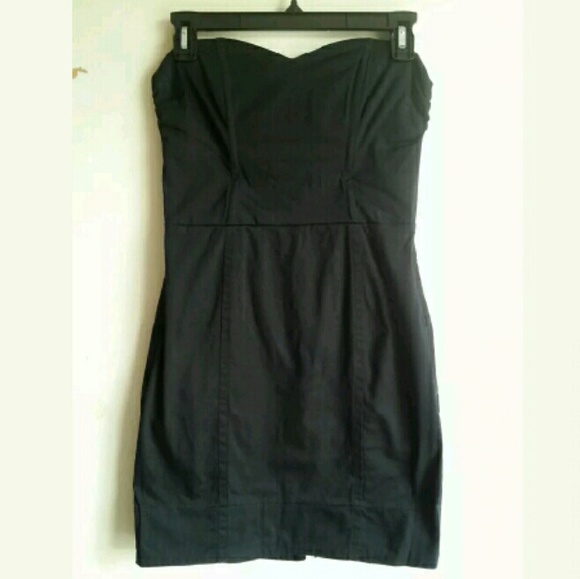 Last chance Sweetheart neckline tube dress slit
