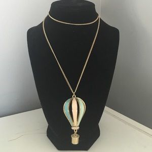 Long Loft hot air balloon necklace
