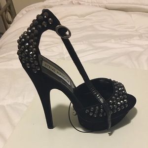 Steve Madden suede "stoned" platform sandal