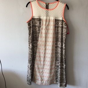 BRAND NEW (NWT) Color/Pattern Block Dress