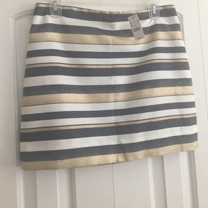 NWT J.Crew stripe skirt 4