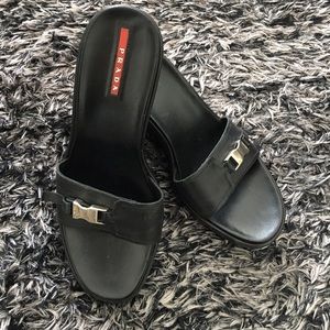 Prada black shoes 8.5